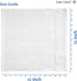 12 Set -100% LANE LINEN PC Wash Cloths Bathroom Cotton Highly Absorbent Washcloths Bulk, Premium Spa & Hotel Quality
