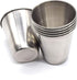 AUEAR 6 Pack 2.3 Oz Stainless Steel Shot Glass, Espresso Cups for Bar Home Restaurant