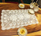 White Handmade Crochet Cotton Table Runner, Lace Doilies, Rectangle Dresser Scarves, 16 by 24 Inches