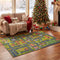 Merelax 4x6 Kids Car Area Rug, Grey Green Area Road Rugs for