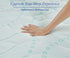 California Design Den Twin Cooling Mattress Pad, 3-Zone Quilted Twin Size, Non-Slip Soft Mattress Pad