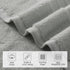 8 Set 100% Set 2 2 4 600 Sets, REDKISS Piece Grey Towels - Cotton Towels with Large Bath Towels, Hand, Washcloths, GSM