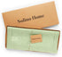 48 Inches 100% 14 48 Inch Summer, Solino Home Linen Table Runner - Pure Linen Pistachio Hemstitch Table Runner x Ideal