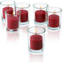 Red Apple Cinnamon Scented Candles, Set of 12 Scented Votive Candles, 10 Hour Burn Time