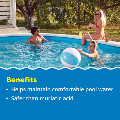 Swimming Swimming 100% 5 In The Swim Alkalinity Increaser for Pools - Raises Alkalinity and Balances pH Levels in Your