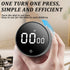 BXF SPORTS 2Pcs 199-Minute Countdown Countup Digital Kitchen Timer - Magnetic Timer with Large LED Display,Volume