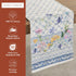 Maison d' Hermine 100% Cotton Table Runner, 108 inches Long, Double Layer Decorative for Home Kitchen Dining (Faience,