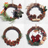 Natural Grapevine Wreath Ring, DIY Craft Vines Base Roll for Rustic Summer Fall Christmas Decor, 12 inch