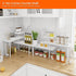 Homode Kitchen Countertop Organizer Corner Shelf, 3 Tier Wood Shelf for Makeup, Bathroom Storage, White