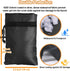 3M 10"H 6.3"W 4 Enlarge Outdoor Faucet Cover for Winter Freeze Protection, Thinsulate, x Hose Bib Covers for Wall Taps