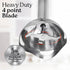 Zulay Immersion Blender Handheld, 800 Watt with High Power Turbo Mode, Stick Blender for Smoothies & Soup