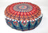 18" CRAFT KALA Large Hippie Mandala Meditation Floor Ottoman Pillow Cushion Pouf Cover Square Poufs Bohemian Circle