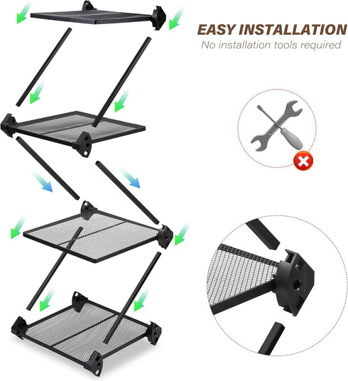 4 Closet,Front Vertical Shoe Rack Tier Small Shoe Rack Shelf for Entryway Tall Narrow Shoe Organizer Metal Shoe Storage