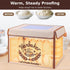 Wanbaker 68-131F 99H 6-Layer Folding Bread Proofing Box, Temp Control Timer, Foldable Dough Proofer for Sourdough