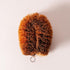 Pack 3 Brush,100% of Tawashi Vegetable Scrub Natural Coconut Coir Fiber VegetableBrush, Ideal for Fruit Scrub, Kitchen