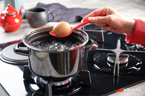 Small 7-Inch Slotted Serving Spoons, Pack of 4, Perfect for Olives, Pickles & Condiments, Sturdy & Versatile