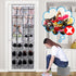 ATTDETJL 28 Closets Over the Door Shoe Organizer, Hanging Shoe Organizer with Mesh Large Pockets Door Shoe Rack