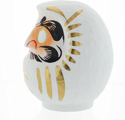 4.7 inch) Dharma Doll - Made in Japan - Peace & Purity (White, Medium