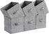 SONGMICS Set of 6 Storage Cubes, 11-Inch Non-Woven Fabric Bins with Double Handles, Foldable Closet Organizers, Cattail