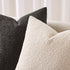 Pack 2 Cozy 26 26 Inch ANRODUO of Textured Boucle Throw Pillow Covers Soft Grey Euro Decorative Accent Solid Pillow