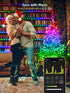 66FT 200 Dimmable 4th Brizled Smart Fairy Lights, LED St. Patrick's Day Green String Lights WiFi Smart App & Voice