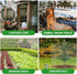 36inch 50ft 2 Inch Amagabeli Chicken Wire Fencing Poultry Wire Netting x Hexagonal Galvanized Mesh Garden Fence Animal
