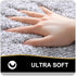 OLANLY 44x24 Bathroom Rugs - Extra Soft Absorbent Microfiber Bath Mat, Non-Slip, Machine Washable Grey