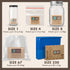 Boveda 58% Two-Way Humidity Control Packs, 10 Pack, for Small Storage Containers