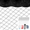 Unves Bird Netting 25' x 50' with 2.4" Square Mesh Bird Net