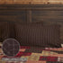 VHC Brands Standard Pillowcase Set, 21x30, Wyatt Bedding Accessory, Plaid Tan