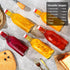 4 Pack 32 oz,Flip 32 oz Juices,Soda,Beverages,2nd Swing Top Glass Bottles Top Glass Bottles with Airtight Lids for Home