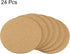 uxcell Cork Coasters, Wooden Trivet Drinks Mats, Round 4.7 Inch Diameter, 0.16 Inch Thick for Home Bar Kitchen (Pack of