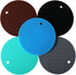 5 Pack Silicone Pot Holder Trivet Mats, Heatproof Nonslip Insulation Honeycomb Rubber Hot Pads, Extra Thick & Flexible