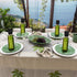 Reallnaive 4 oz Green,20 Mini Glass Olive Oil Bottles Empty Sauce Condiment Bottles with Dropper Inserts and Sticker