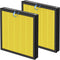 Vital 100S Pet Care Replacement Filter, 2 Pack, Compatible with LEVOIT Vital 100S Air Purifier (Yellow)