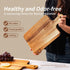 6 Packs Handles,15.8x7.7 Inch Acacia Wood Cutting Board with Wooden Kitchen Cutting Board Bulk, Serving Board