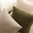 Foindtower Pack of 2 Curly Faux Fur Decorative Throw Pillow Covers, Soft Plush Cushion Case for Home Living Room