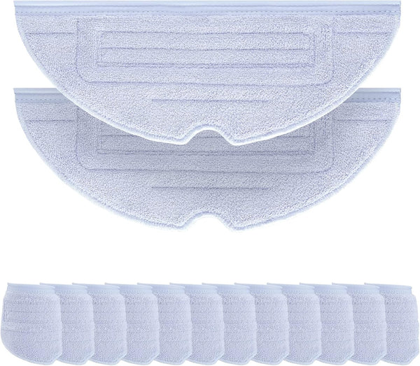 12 Pcs Mop Cloth Pad for Roborock S7 / S7+ / S7