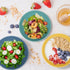 Unbreakable Cereal Bowls, 26 OZ Wheat Straw Bowls Set of 6, Microwave and Dishwasher Safe