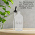 Cornucopia Brands 16oz Pump Bottles, Clear, Set of 2, Pump Dispensers for Kitchen and Home