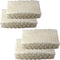 HQRP 4-Pack Humidifier Wick Filter Compatible with Relion WF813, Fits RCM832 RCM-832 RCM-832N