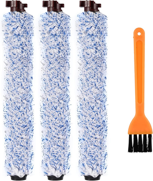 Carkio 3 Pack 1926 Hardwood Floor Brush Roll with Cleaning Brush for Bissell CrossWave Pet Pro 2306A & 1785A