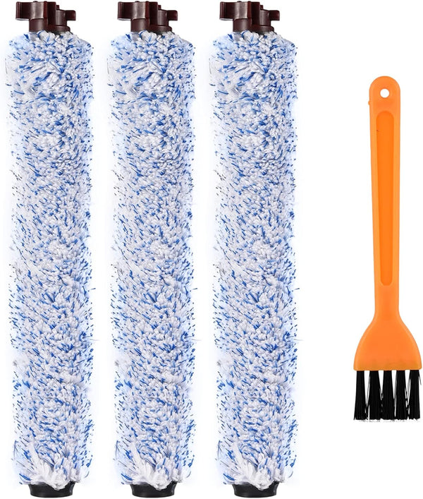 Carkio 3 Pack 1926 Hardwood Floor Brush Roll with Cleaning Brush for Bissell CrossWave Pet Pro 2306A & 1785A