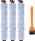 Carkio 3 Pack 1926 Hardwood Floor Brush Roll with Cleaning Brush for Bissell CrossWave Pet Pro 2306A & 1785A