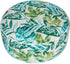 Ottoman,20"x9" Inflatable Outdoor Portable Patio Pouf,Water Resistant,Fade-Resistant,Round Blow Up Footrest Stools