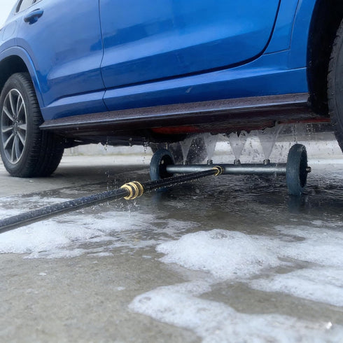 16 Inch 4000 Hourleey Pressure Washer Undercarriage Cleaner, Power Washer Surface Cleaner, Undercarriage Water Car