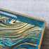 15.6 10.2" Spsyrine Serving Tray, Marble Decorative Tray Plastic Rectangular Coffee Table Tray for Living Room