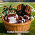 KATOCHUG Funny Crochet Football Gift for Football Dads and Moms, Emotional Support Mini Football Plush, Handmade