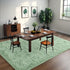 Fluffy Fuzzy Sage-Green Rugs for Bedroom - 4x6 Feet Soft Non Slip Plush Area Rug for Living Room and Kids Room