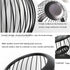 Coffee Pod Holder, Large Capacity K Cup Holders for Counter, Metal Coffee Pods Storage for Keurig & Nespresso (Black)